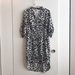 Black and white merona dress